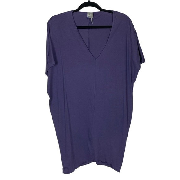 Bobi purple tshirt dress - Picture 1 of 7